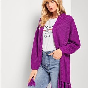 ❤️Drop Shoulder Fringe Cardigan